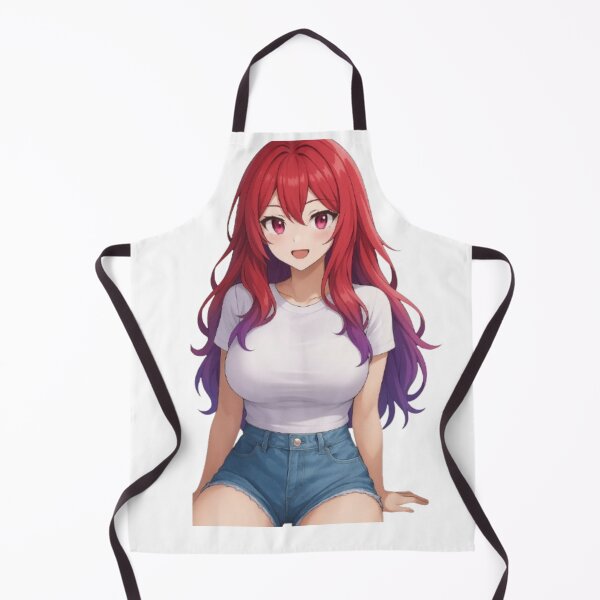 Item preview, Anime girl red hair designed and sold by Couldbebettah.