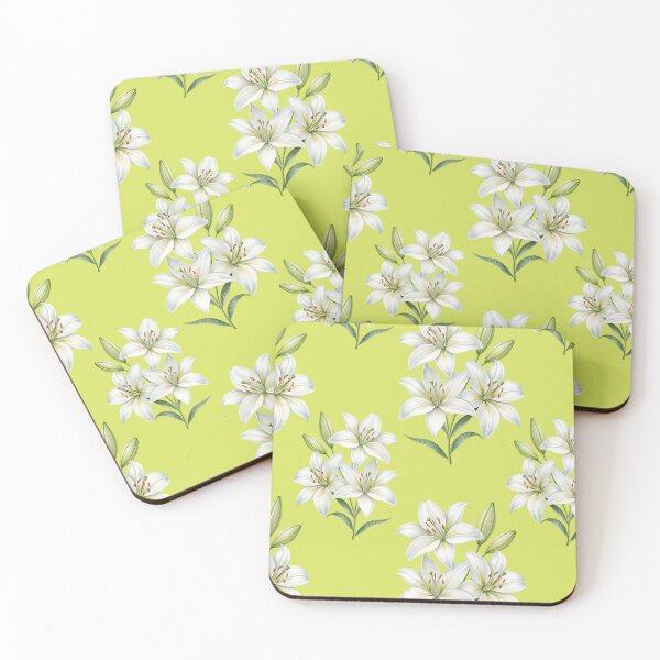 Item preview, Aesthetic Lilies pattern, lily flowers designed and sold by iclipart.