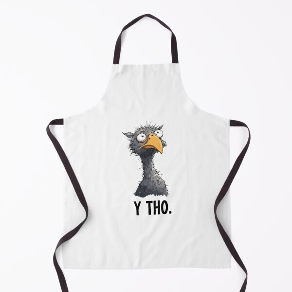 Item preview, Funny Meme - Y Tho. - Confused Ostrich/Emu designed and sold by hamishby.
