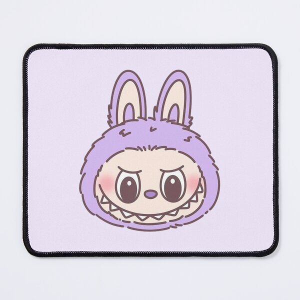 Item preview, Cute Pastel Purple Labubu Head designed and sold by moonna designs.