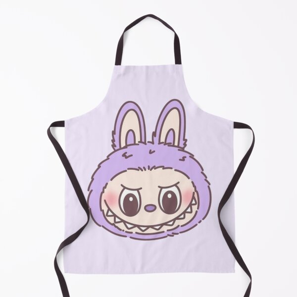 Item preview, Cute Pastel Purple Labubu Head designed and sold by moonna designs.