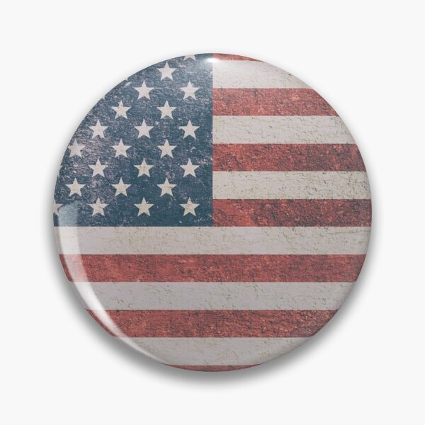 Artikelvorschau, USA-Flaggenemblem – Sternenbanner-Kreisdesign entworfen und verkauft von Retro-Reverie.