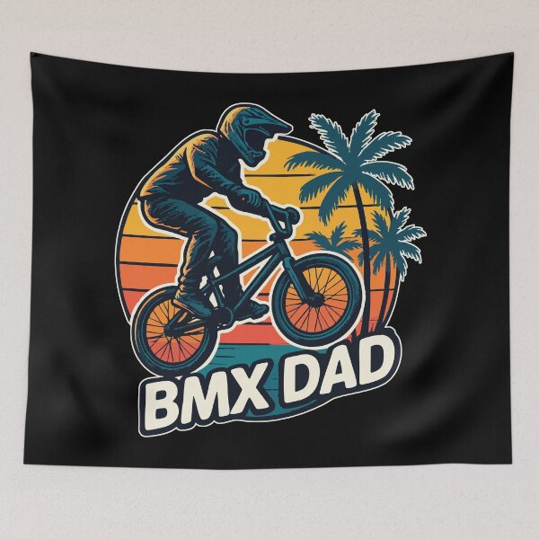 Item preview, BMX Dad Summer Retro designed and sold by TomFrontierArt.