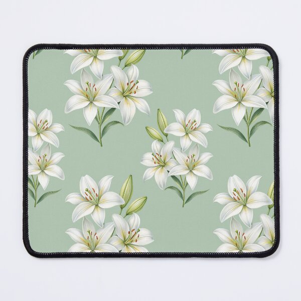 Item preview, Aesthetic Lilies pattern, lily flowers designed and sold by iclipart.