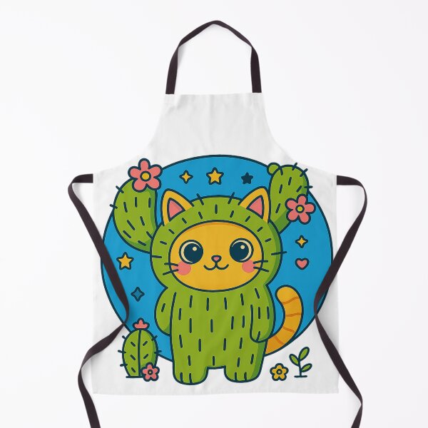 Item preview, Cute Cat Cactus designed and sold by GlitchBaby.