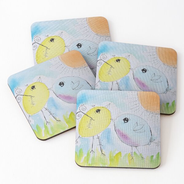 Item preview, Tweety Whimsy Birds designed and sold by Songbird Designs.
