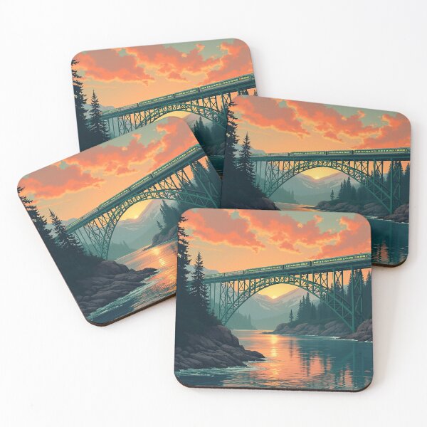 Item preview, Northwest Rail designed and sold by Old Town Thistle & Tome.