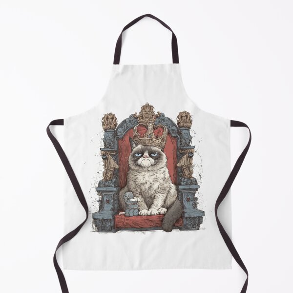 Item preview, Cat Queen On A Throne designed and sold by Blurbean.