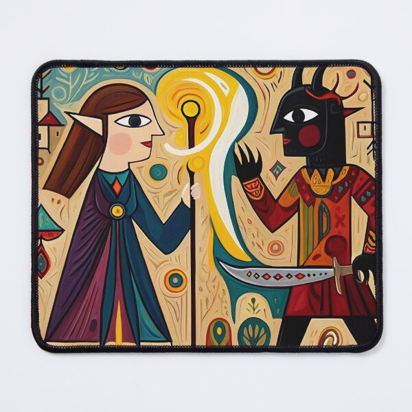 Item preview, The Fairy and the Devil designed and sold by Vintage Designs +.