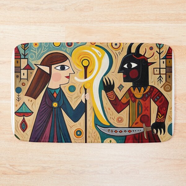 Item preview, The Fairy and the Devil designed and sold by Vintage Designs +.