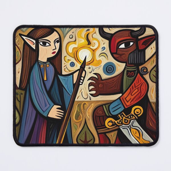 Item preview,  The Fairy and the Devil designed and sold by Vintage Designs +.