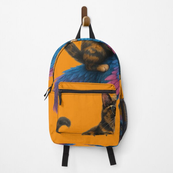 Item preview, Cat Riding Raptor designed and sold by TrippyCatStudios.