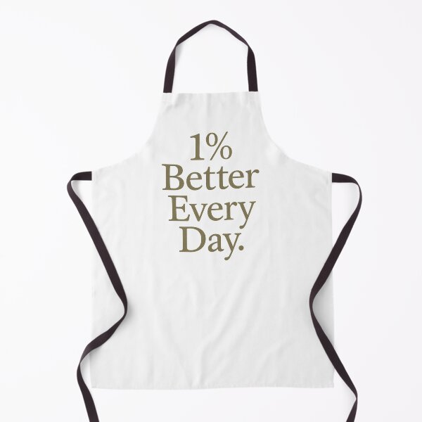Item preview, 1% Better Every Day – Minimal Motivation designed and sold by MapHappens.