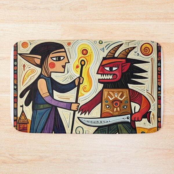 Item preview, The Fairy and the Devil designed and sold by Vintage Designs +.