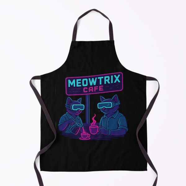 Item preview, Meowtrix Café – Cybercats on Coffee Brea designed and sold by Project4X.