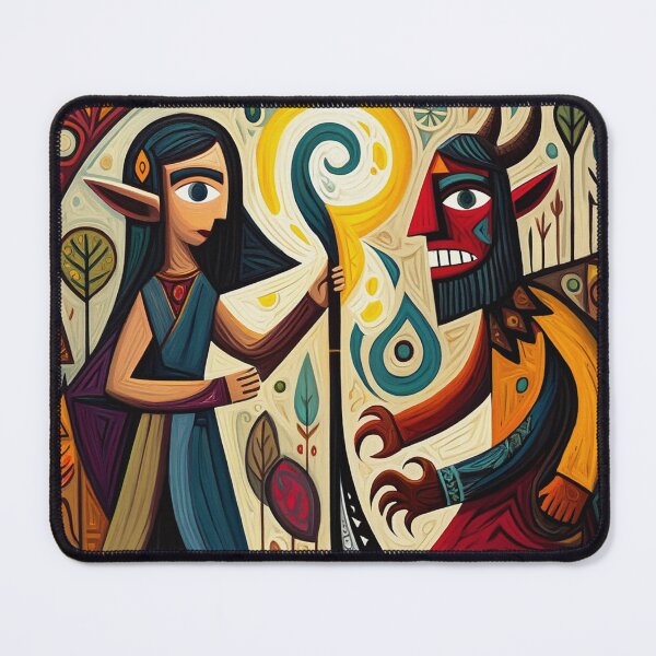 Item preview, The Fairy and the Devil designed and sold by Vintage Designs +.