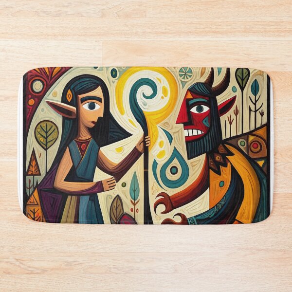 Item preview, The Fairy and the Devil designed and sold by Vintage Designs +.