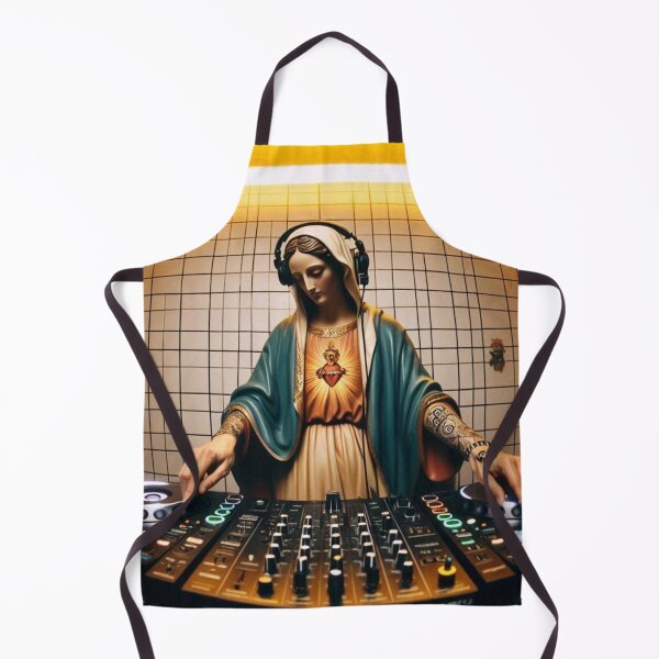 Item preview, "Holy Beats Drop: Virgin on the Edge!" designed and sold by Print Fiction.