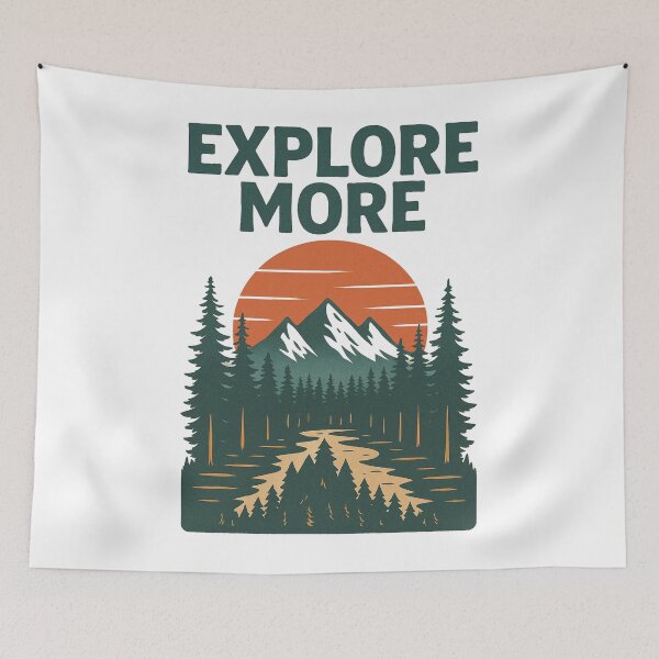 Item preview, Explore More Mountain Sunset designed and sold by LiveOutdoor.