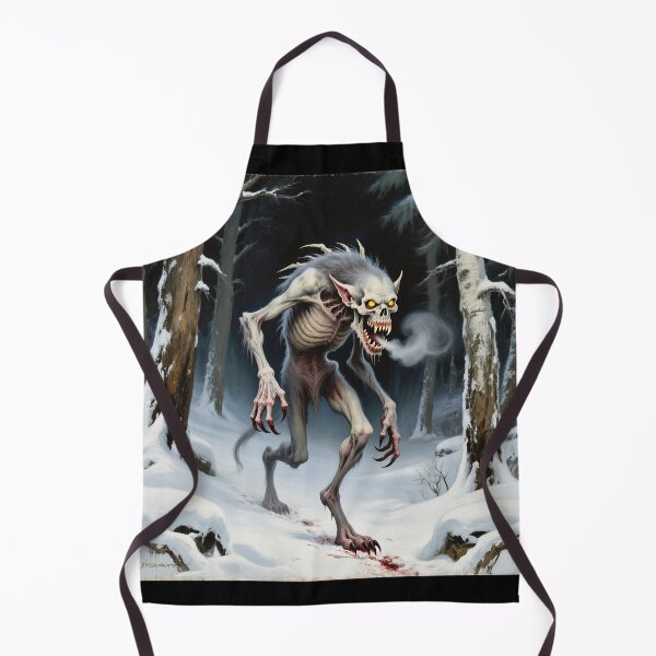 Item preview, Wendigo cryptid monster illustration designed and sold by Vintage Designs +.