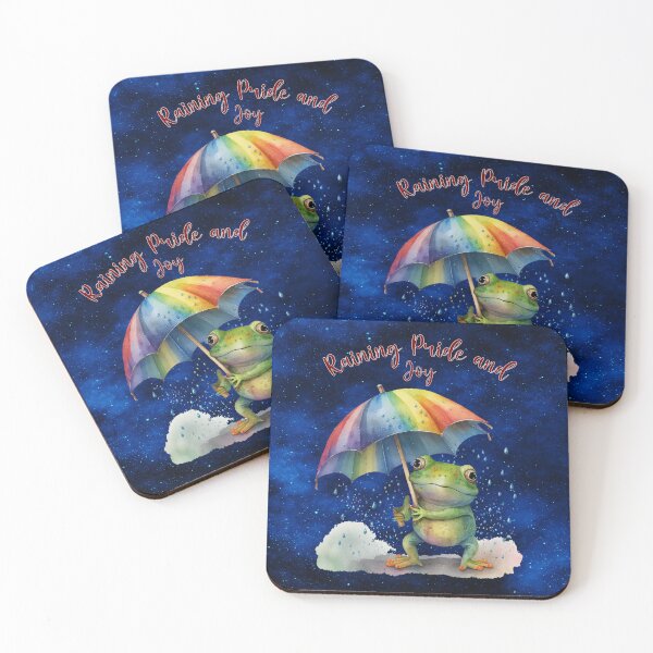 Item preview, Raining Pride and Joy – Lonely Little Frog designed and sold by MysticOzzy.