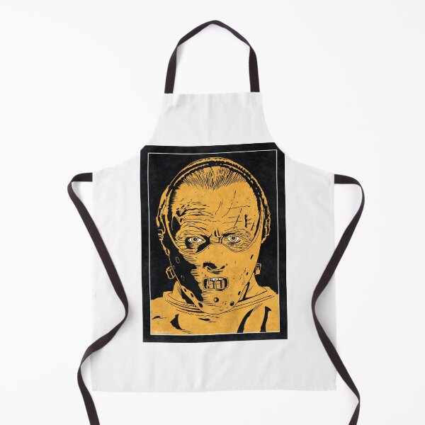Item preview, HANNIBAL LECTER - Silence of the Lambs (Monochrome) designed and sold by FamousWeirdosRB.