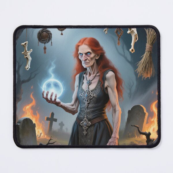 Item preview, The Evil Haggered Witch of the wild moors designed and sold by Vintage Designs +.