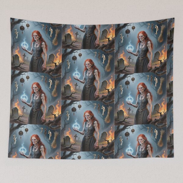 Item preview, The Evil Haggered Witch of the wild moors designed and sold by Vintage Designs +.
