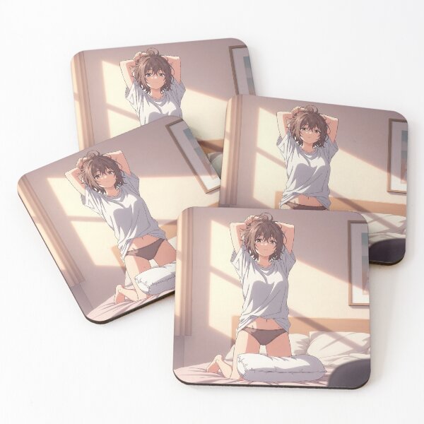 Item preview, Morning Stretching Routine with Sleepy Waifu designed and sold by GerwantSHOP.