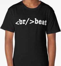 breakbeat HTML Long T-Shirt