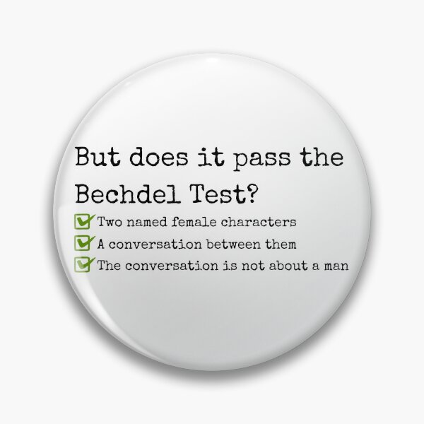 Item preview, Does it Pass the Bechdel Test? designed and sold by BookishStyle.