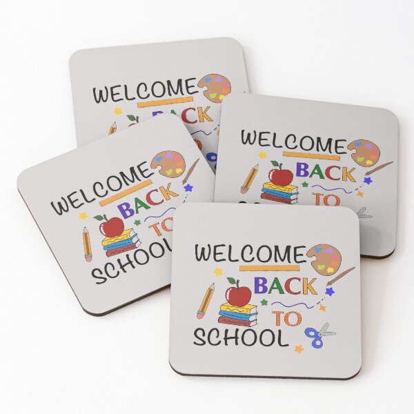 Item preview, Colorful Welcome Back to School Illustration designed and sold by baty74.