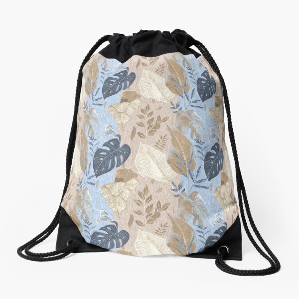 Item preview, Tropical pastel leaves designed and sold by calm-style.