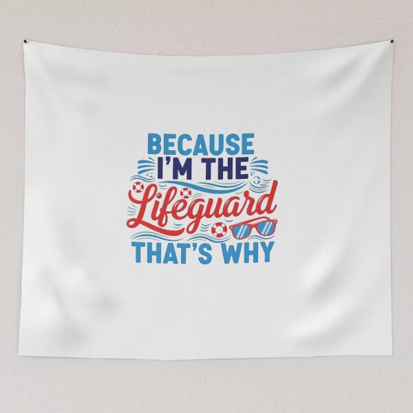 Item preview, Because I'm The Lifeguard  designed and sold by TeesYouWant.
