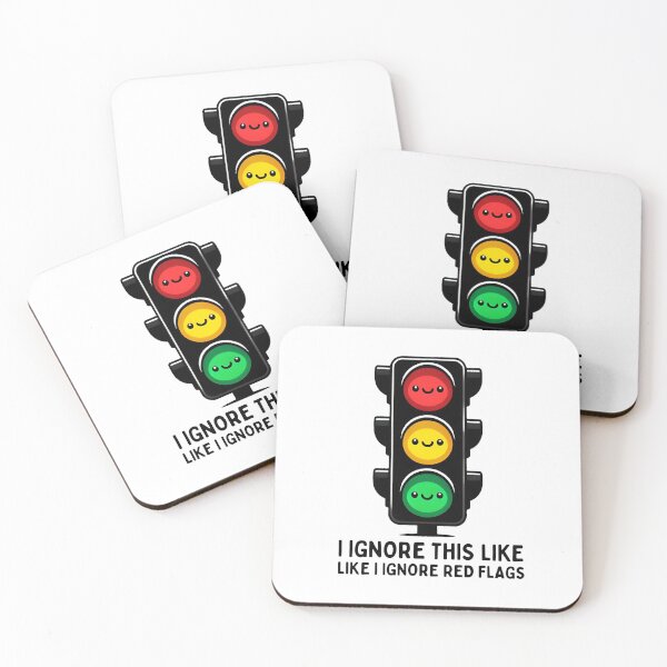 Item preview, Cute And Funny Traffic Signal  designed and sold by VedantXStudio.