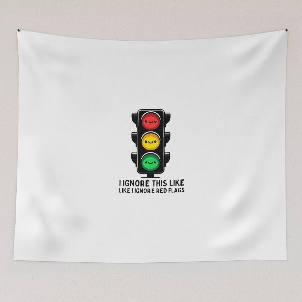 Item preview, Cute And Funny Traffic Signal  designed and sold by VedantXStudio.