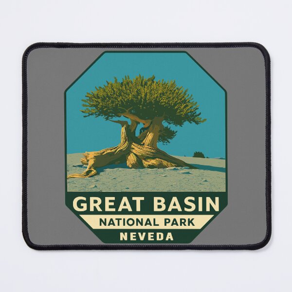 Item preview, Great Basin National Park Retro Desert Mountain Sticker designed and sold by Ismeal Von.