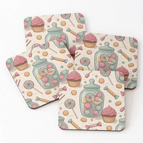 Item preview, Retro Candy Dreams - Pattern designed and sold by VividTrails.