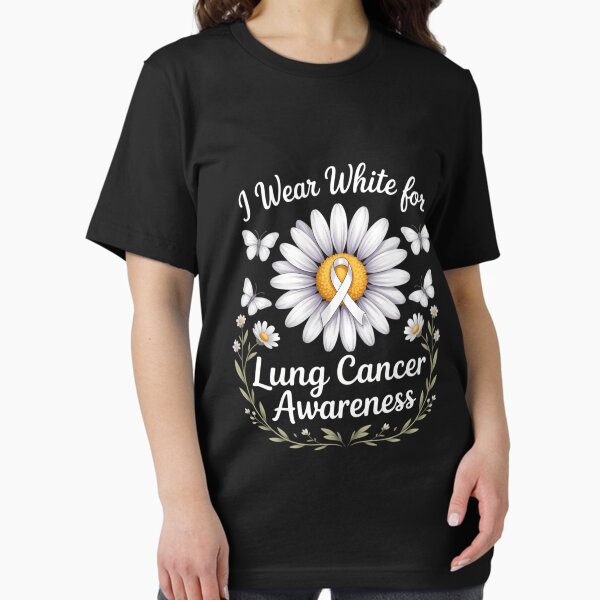 Item preview, I Wear White For Lung Cancer Awareness White Ribbon Flower designed and sold by BobMarkLifeS.