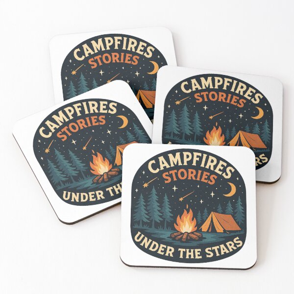 Item preview, 	Campfire Stories Under the Stars designed and sold by LiveOutdoor.
