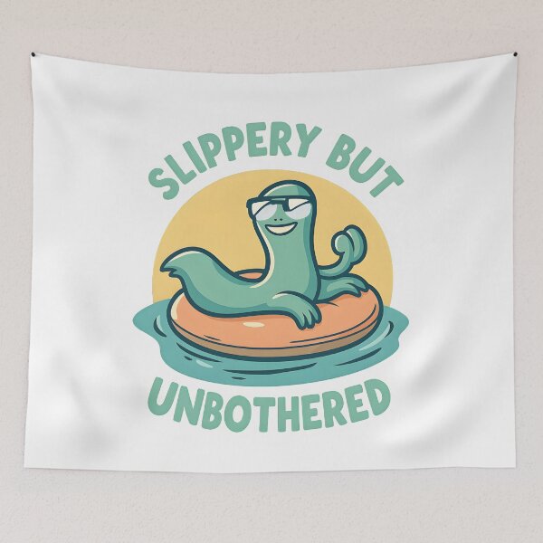 Item preview, Slippery but Unbothered designed and sold by Uglyandcute.