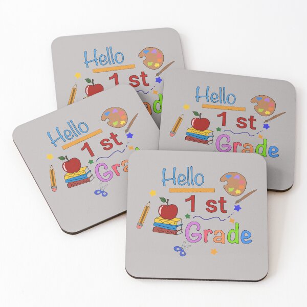 Item preview, Hello 1st Grade Cute Back to School Design designed and sold by baty74.