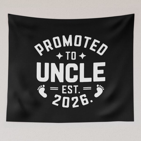 Item preview, Promoted to Uncle Est. 2026 Grandparents Baby Announcement designed and sold by BakeryDozen.