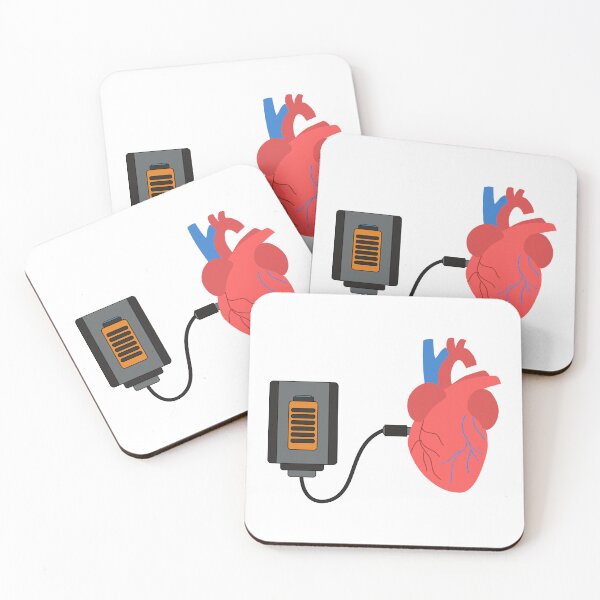 Item preview, Charging Heart – Love Energy Illustration designed and sold by ChillVibes04.