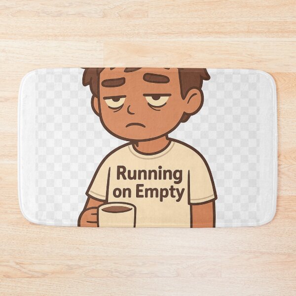 Item preview, Mentally Out of Office - Funny Cartoon Character designed and sold by matari63.