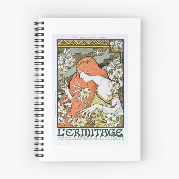 Item preview, L'Ermitage by Paul Berthon 1897 designed and sold by TeeARTHY.
