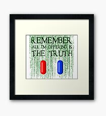 Matrix Framed Print