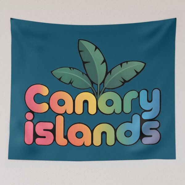Item preview, Canary Islands logo and Palms designed and sold by bananaarmy.es.
