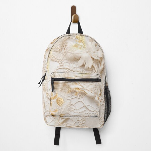 Item preview, Luxurious leather texture flowers in Creams and Gold designed and sold by NadineMay.