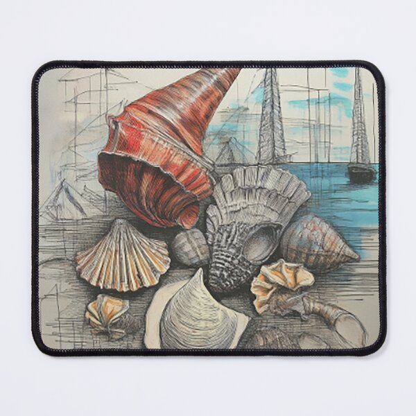 Item preview, Bahamas Shell Symphony: A Sketch Collection; No. 006 designed and sold by GAKStudio.